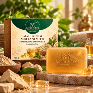 Glycerine & Multani Mitti Traditional Bathing Bar Glycerine & Multani Mitti Traditional Bathing Bar