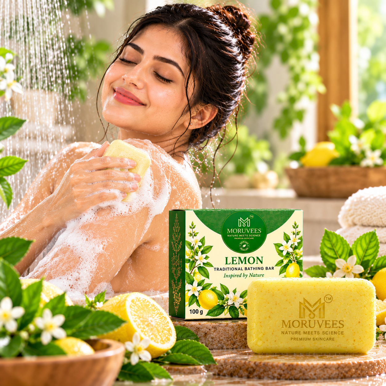 LEMON TRADITIONAL BATHING BAR - Image 2