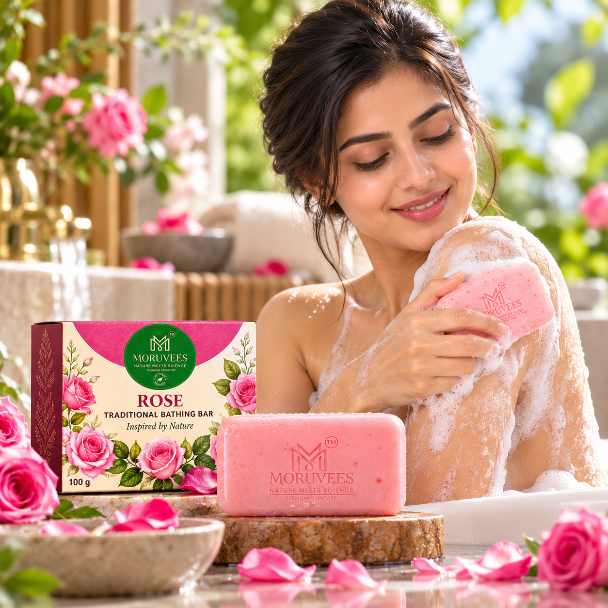 ROSE TRADITIONAL BATHING BAR - Image 2