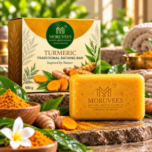 Turmeric Spa Skincare Still Life TURMERIC TRADITIONAL BATHING BAR